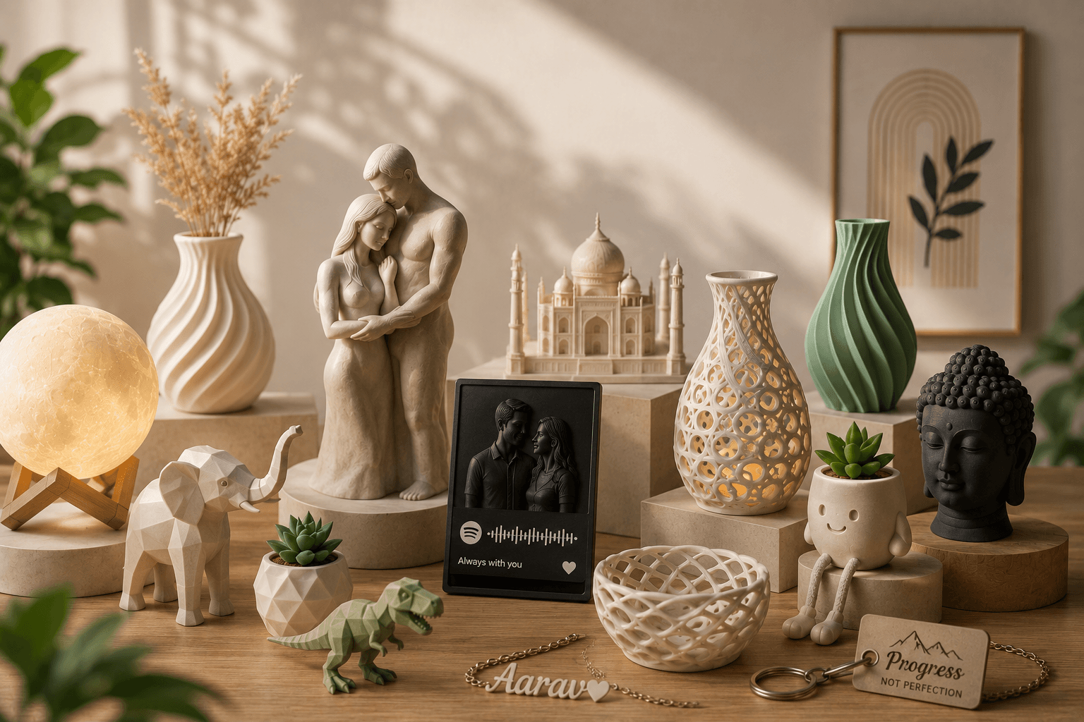 3D printed product collection